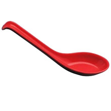 三洽 密胺勺子 仿瓷长柄调羹 耐高温 防烫隔热防滑喝汤勺 餐厅饭店商用 30支装 30支装