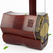 颂音坊 二胡乐器越胡专业演奏主胡乐器黑檀紫檀越剧胡琴 紫檀越胡素杆