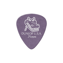 Dunlop邓禄普 鳄鱼电吉他拨片磨砂速弹防滑民谣木吉它PICK扫弦弹片 【十片包邮】0.71mm