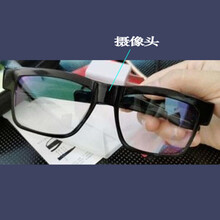 智能带摄像头眼镜高清录像机拍照行车平光黑镜框记录仪1080P视频 智芯版(无摄像孔) 64g