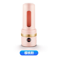 好伴家迷你破壁豆浆机家用小型智能免滤豆浆果蔬汁婴儿辅食杂粮智能辅食料理机 樱桃粉不锈钢底