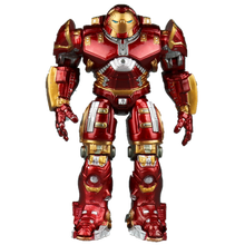 复仇者联盟4 反浩克装甲钢铁蜘蛛侠MK44可动发光手办模型摆件玩具 【（袋装）金属版 反浩克】