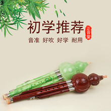 正音堂 葫芦丝乐器 可拆卸初学民族演奏乐器 仿绿玉 C调