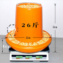 大号喂鸡食槽鸡料桶大料桶 自动喂鸡器 饲料桶 小鸡料桶 养鸡料桶 加厚防扒料26斤