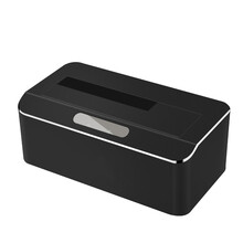 荣胜辉台式机3.5英寸移动硬盘盒 USB3.0外置移动盒sata串口硬盘座 黑色