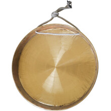 奇宝居 马氏传奇   高边锣响铜锣威风锣1尺直径33CM直径33cm 30CM（净重3.2斤）