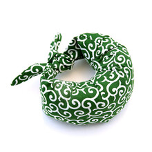 唐造宠物三角巾秋田柴犬项圈领结狗狗猫咪口水巾颈圈 绿唐草出走小包袱 S-小型