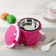 欧之宝（oushiba）车载电饭煲24V货车12V小轿车家用车用电饭煲小型迷你电饭锅1.6L1.3 C3紫色款1.3L 家用220V