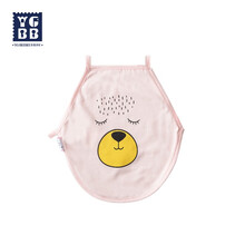 英格贝贝宝宝肚兜夏季薄款新生儿小兜兜四季纯棉婴幼儿护肚子肚围 粉小狗 73建议身高68cm以下