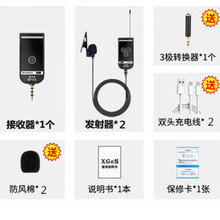 二胡笛子小提琴无线拾音器葫芦丝扩音器萨克斯古筝乐器麦克风话筒 一拖二领夹款(音频输入AUX
