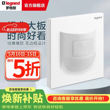 罗格朗（LEGRAND）开关插座面板 仕典系列玉兰白色86型暗装 地脚灯 配件类