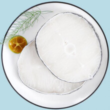 银鳕鱼新鲜深海鱼整条鳕鱼片冷冻雪鱼婴儿鳕鱼排 【整片装】250g/袋X2