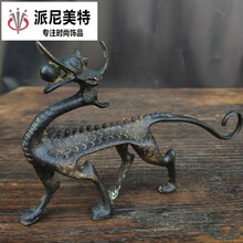 龙笔架  走龙吐珠笔架  中华龙笔架 古玩收藏 文房四宝 书法用品