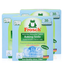 Frosch 德国进口苏打多功能浓缩洗碗块洗涤块-洗碗机专用30tabs*3