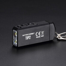 NITECORE奈特科尔TIP2手电720流明户外强光手电USB充电双核磁吸钥匙灯多功能 TIP2 黑色