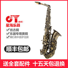 预售金音JYAS-2000J中音萨克斯降E调仿古铜可查询防伪乐队演奏乐器成人学生初学专业舞台演奏乐器 仿古铜 官方标配