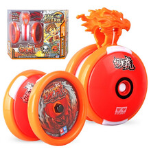 奥迪双钻悠悠球比赛专用花式溜溜球男女孩儿童玩具 变形幻光虎【两种形态】