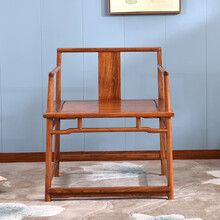 匠人塘红木家具非洲花梨（学名：刺猬紫檀）禅椅打坐椅实木新中式办公椅电脑椅沙发椅休闲椅靠背 禅椅/办公椅/电脑椅