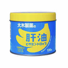 【日本直邮】大木制YAO儿童5种复合维生素+钙糖软糖丸 肝油 120粒