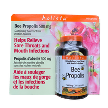 加拿大直邮 伟博Holista Bee Propolis天然蜂胶胶囊 500mg200粒 一瓶