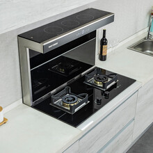 格美特分体式集成灶自动清洗侧吸下排变频电机大吸力油烟机燃气一体灶套装A9-23 750mm单独油烟机(不含燃气灶) 液化气