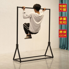 唐傲欧式铁艺服装架展示架 落地式婚纱陈列架 服装店货架侧挂龙门衣架 长150高130--稳固不摇晃 官方标配