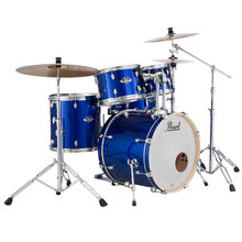 Pearl珍珠架子鼓EXX EXL烤漆演出儿童初学者爵士鼓考级鼓 套餐6PVC版 【5鼓+ 麦尔Classic 套镲