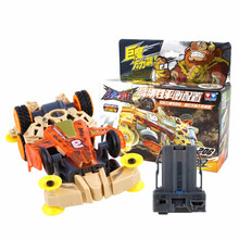 奥迪双钻零速争霸四驱车儿童玩具竞速系列爆裂飞弹霹雳彗星 668206独眼巨魔 送电池