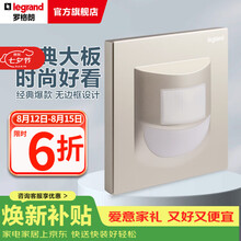 罗格朗（LEGRAND）开关插座面板仕典系列米兰金色 86型暗装墙壁电源套餐清单报价 地脚灯