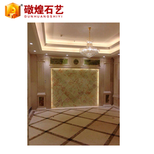 定制天然大理石玉石室内客厅电视背景墙 电视墙 欧式罗马柱石材