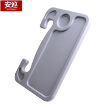 安巡 汽车小桌板方向盘车内饭桌餐桌餐盘多功能车载笔记本支架平板电脑桌 灰色一个 凯迪拉克ATSLCT6XT5XTSCTS凯雷德赛威