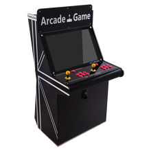 摇杆游戏机街机大型格斗机97拳王月光宝盒双人台式家用怀旧街霸 七键7网红22寸液晶【2885