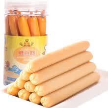 海岛大亨 鳕鱼肠儿童营养鱼肠火腿肠零食礼包 原味（10支装）-150g/罐