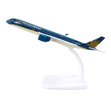 合金飞机玩具模型仿真客机波音B747国航A380/777南方航空飞机模型 A350越南航空16厘米