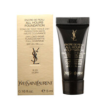 圣罗兰（YSL）粉底液 超模/恒久/羽毛粉底液妆前乳遮瑕 恒颜无暇粉底液B20#小样5ml（自然偏白肤色）