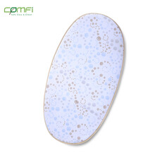 香港COMFi婴儿呼吸睡垫通用新生轻透气四季夏季水洗快干3D立体纤维防偏头卫生0-1岁 白色