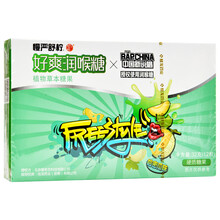 慢严舒柠 好爽糖 好爽润喉糖(哈密瓜味) 32g 标准装：1盒