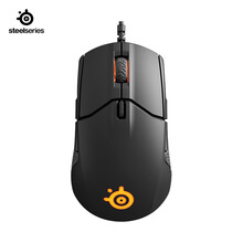 赛睿（SteelSeries）Sensei310有线鼠标 游戏鼠标 RGB对称鼠标 吃鸡鼠标 电竞鼠标 黑色 12000DPI