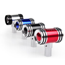 车洛绎 汽车通用排挡头改装个性档把波棍头飞机排挡杆手动改装通用挂档杆 红色1个 斯柯达柯迪亚克柯珞克明锐晶锐昕锐昊锐昕动柯米克