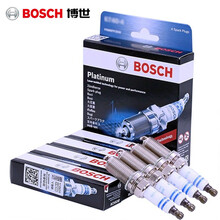 博世火花塞适用于 【铂金 套装4支价 配套筒】 大众朗逸 捷达 桑塔纳 宝来 POLO【配双铂金】