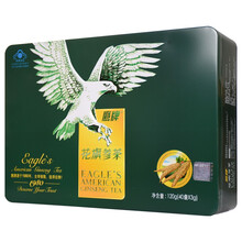 太太鹰牌花旗参茶铁盒礼盒装 美国西洋参粉茶包小袋装泡茶饮料男性女性成人中老年人增强免疫力保健品礼物 铁盒装含糖型40包提高抵抗力养生营养食品补品 送中年爸妈病后手术后补身体虚弱体虚补身体营养品