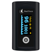 力康血氧仪手指夹式脉搏血氧仪 家用血氧计便携式血氧饱和度仪 【蓝牙款Prince-100NW】蓝牙语音款