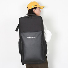 Ranloesa葫芦丝包双肩背可背可提加厚6支装六只装牛津布面料内附固定魔术贴 黑色