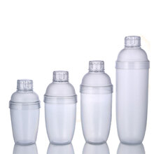 焙印雪克杯 带刻度摇酒器 手摇杯 PC树脂雪克壶 防烫调酒器奶茶摇摇杯单只装 1000ml