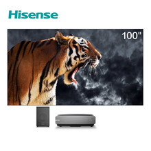 海信激光电视 100L5G 100英寸 高奢 游戏 全面屏 教育 护眼 巨幕 4K超高清 HDR 智慧屏 3+64GB 以旧换新