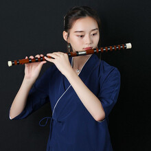伶吟民族乐器C专业演奏D典藏苦竹笛子E成人学生F横笛子G调梆笛子 D调 定制5天发货