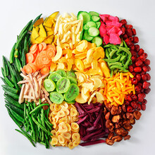 综合蔬菜干果蔬脆 水果干混合装果蔬脆片秋葵香菇干组合零食500g果干 10种果蔬脆500g+香菇脆30g+秋葵脆50g