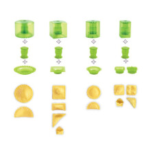 法国mastrad意大利饺子制作器 面点制作器套装 烘焙模具 绿色（F26460）