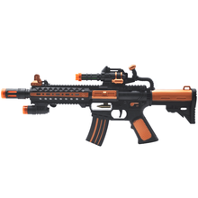 儿童玩具枪男孩电动酷炫音乐声光枪宝宝冲锋枪2-3-6岁 电动冲锋枪M16(充电电池+充电器)