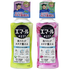 花王洗衣液日本进口洗真丝洗羊毛洗羊绒防收缩褪色洗衣液 自然花香、自然清香各1瓶